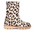 High-shaft boot in pony hair