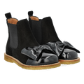 Chelsea boot with a bow
