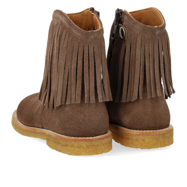 Cowboy boot with fringes and embroidery