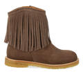Cowboy boot with fringe and embroidery