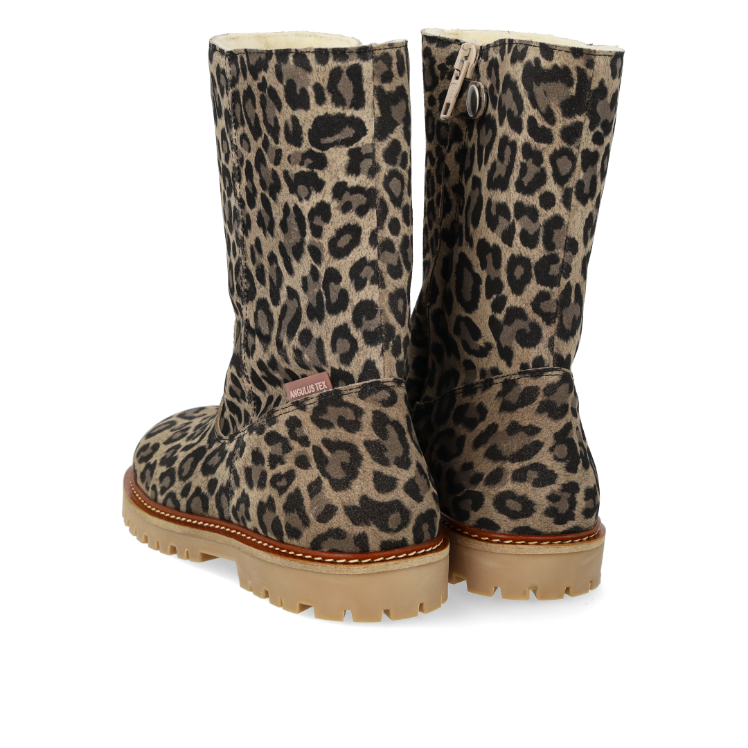 Classic mid-height TEX boot in suede