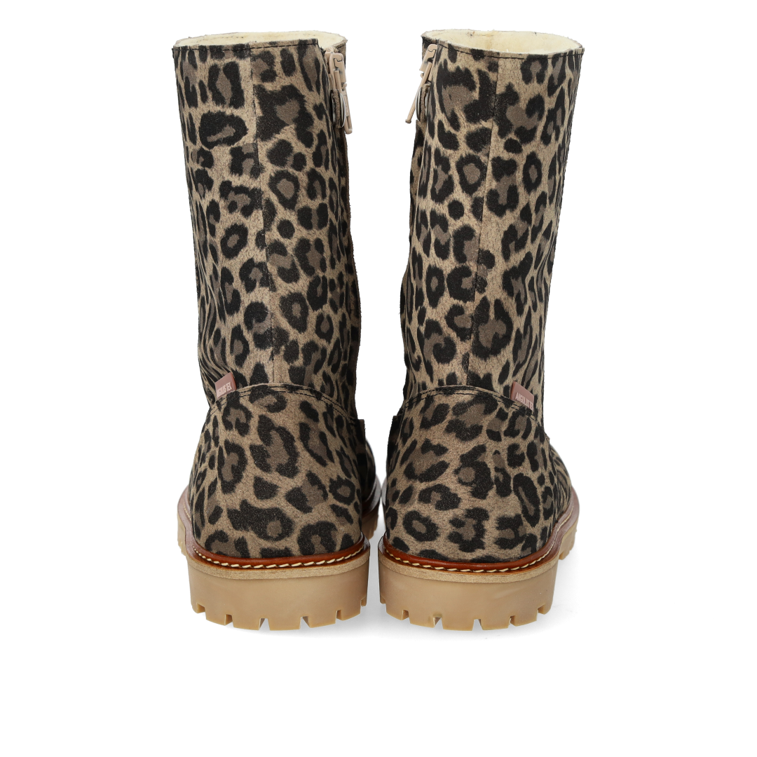 Classic mid-height TEX boot in suede