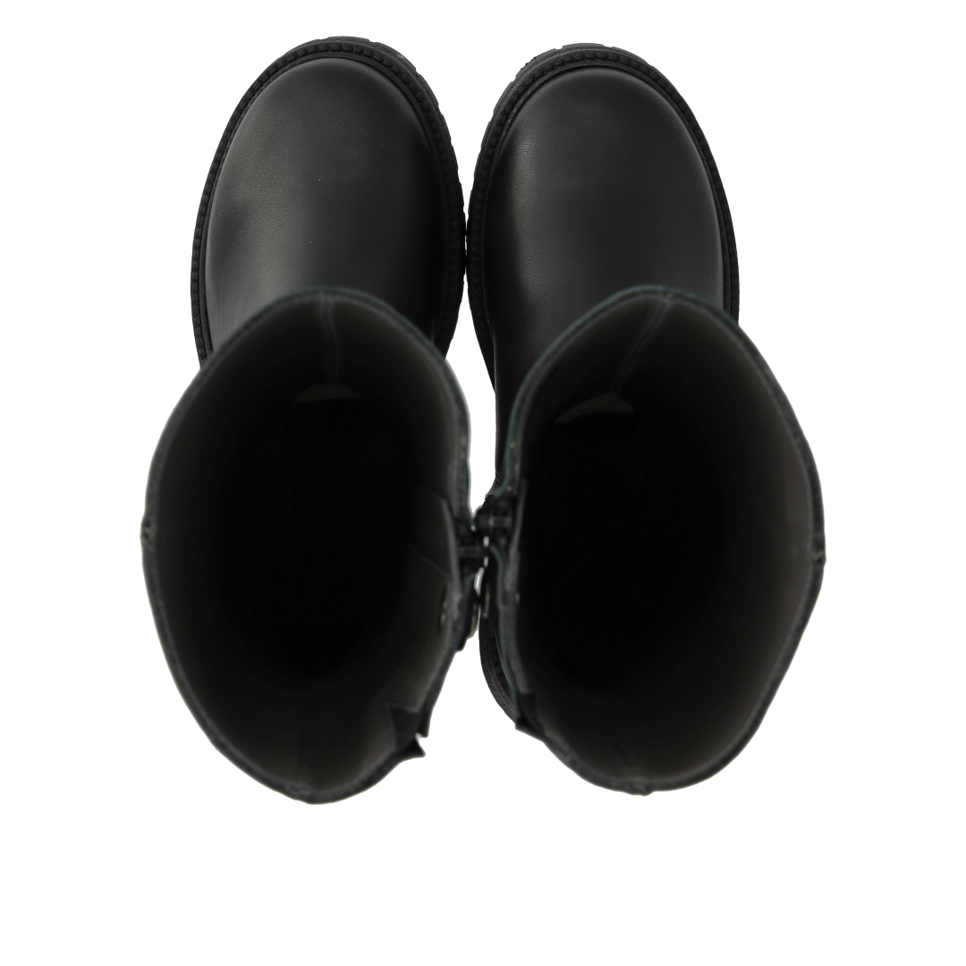 Long Shafted boot with chunky track sole
