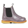 Angulus Chelsea boot with brogue lace pattern