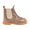 Chelsea boot with glitter and brogue details