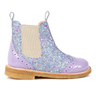 Angulus Chelsea boot with brogue lace pattern
