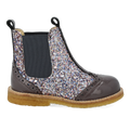 Chelsea boot with brogue perforations