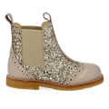 Chelsea boot with brogue perforation