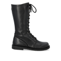High-cut lace-up boot