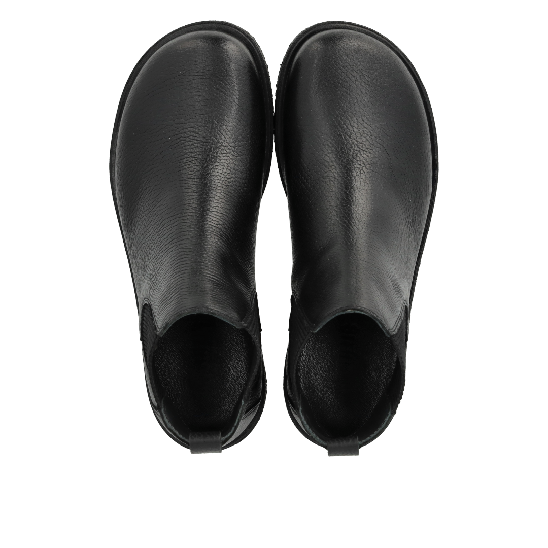 Chelsea boot with elastic and wide fit