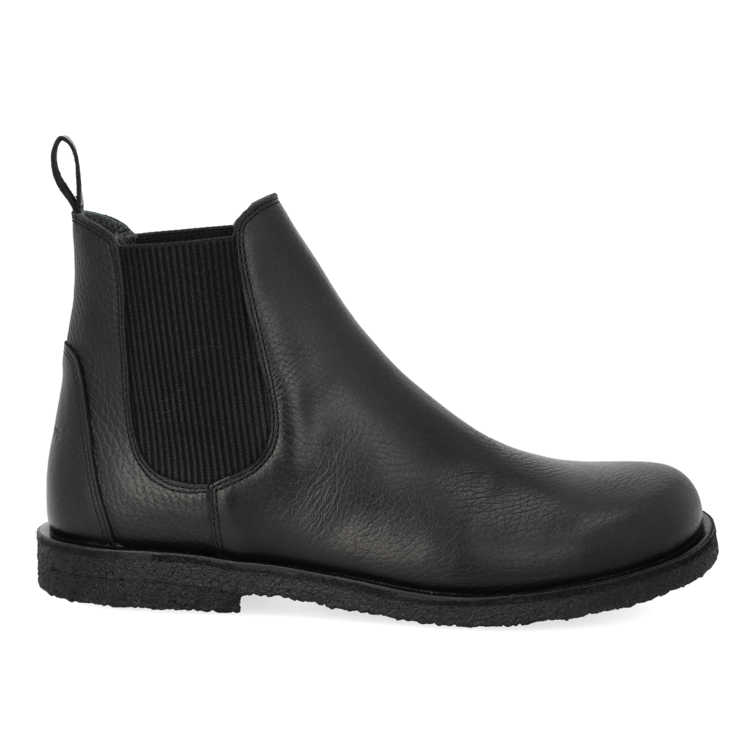 Chelsea boot with elastic and wide fit