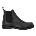 Chelsea boot with elastic and wide fit