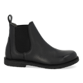 Chelsea boot with elastic panels and wide fit