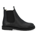 Boot with elastic and wool lining