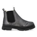 Chelsea boot with elastic and wool lining