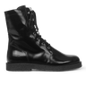 Angulus Lace-up boot with wool lining and zipper