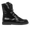 Lace-up boot with wool lining and zipper