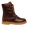 Lace-up boot with wool lining, zipper and wide fit