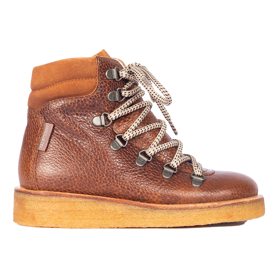 TEX lace-up boot with zipper