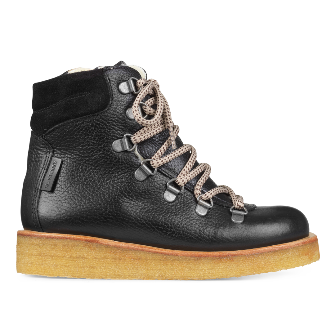 TEX-boot with laces and zipper