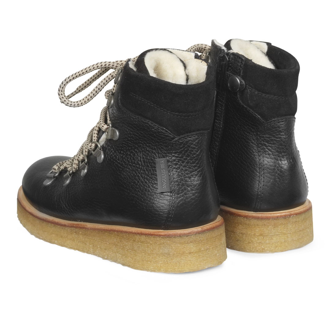 TEX-boot with laces and zipper