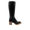 70s-inspired long shafted leather boot
