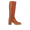 70s-inspired long shafted leather boot