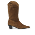 Cowboy boot with zipper