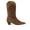 Cowboy boot with zipper