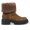 Suede boot with wool lining