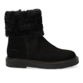Suede boot with soft lambswool lining