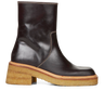 Angulus Chunky boot with square toe