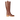 High-leg boot with block heel