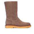 Boot with wool lining
