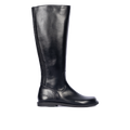 Long Shafted leather boot with wide fit
