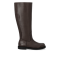 Long shafted leather boot with Wide fit