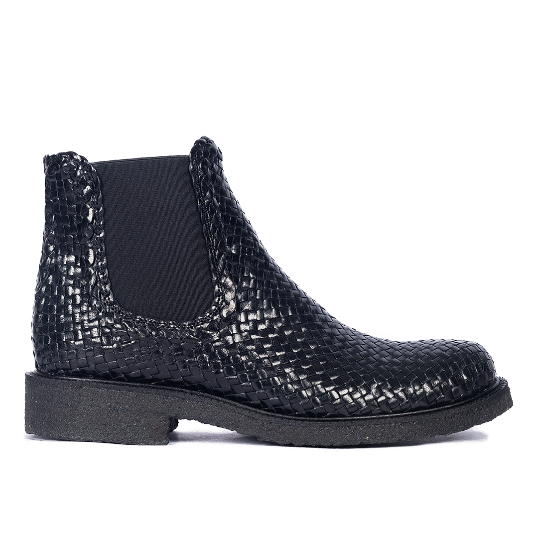 Hand-braided boot