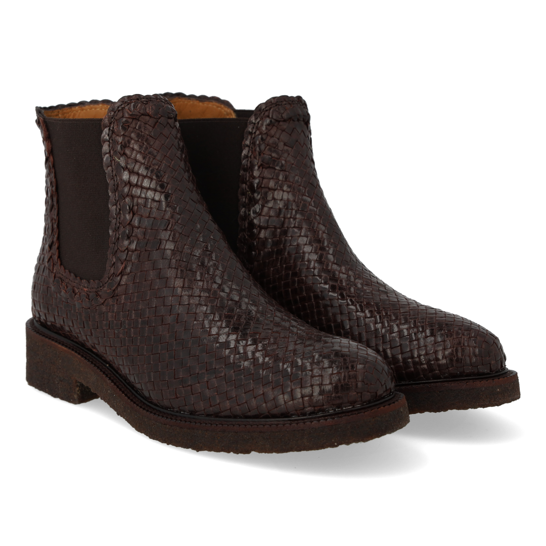 Hand-braided boot