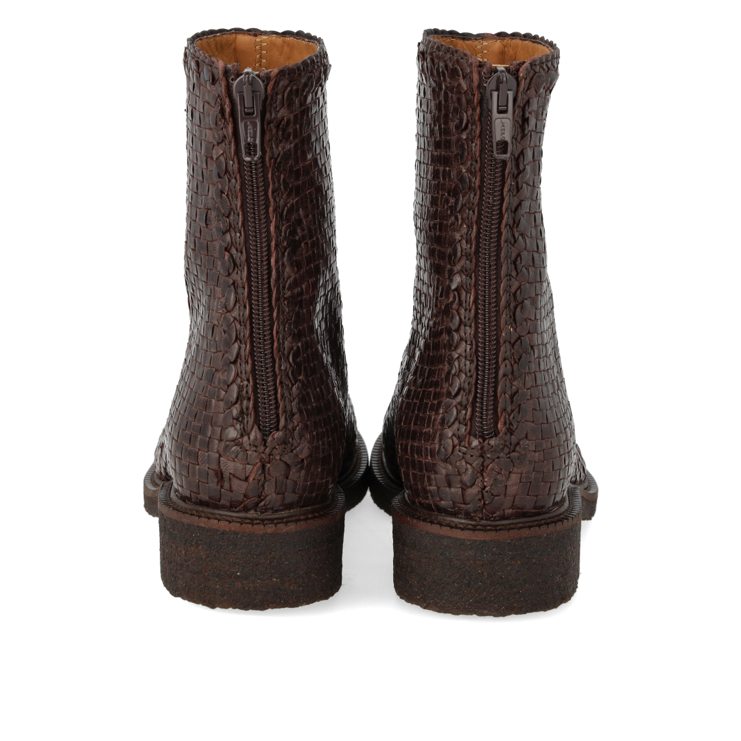 Hand-braided boot