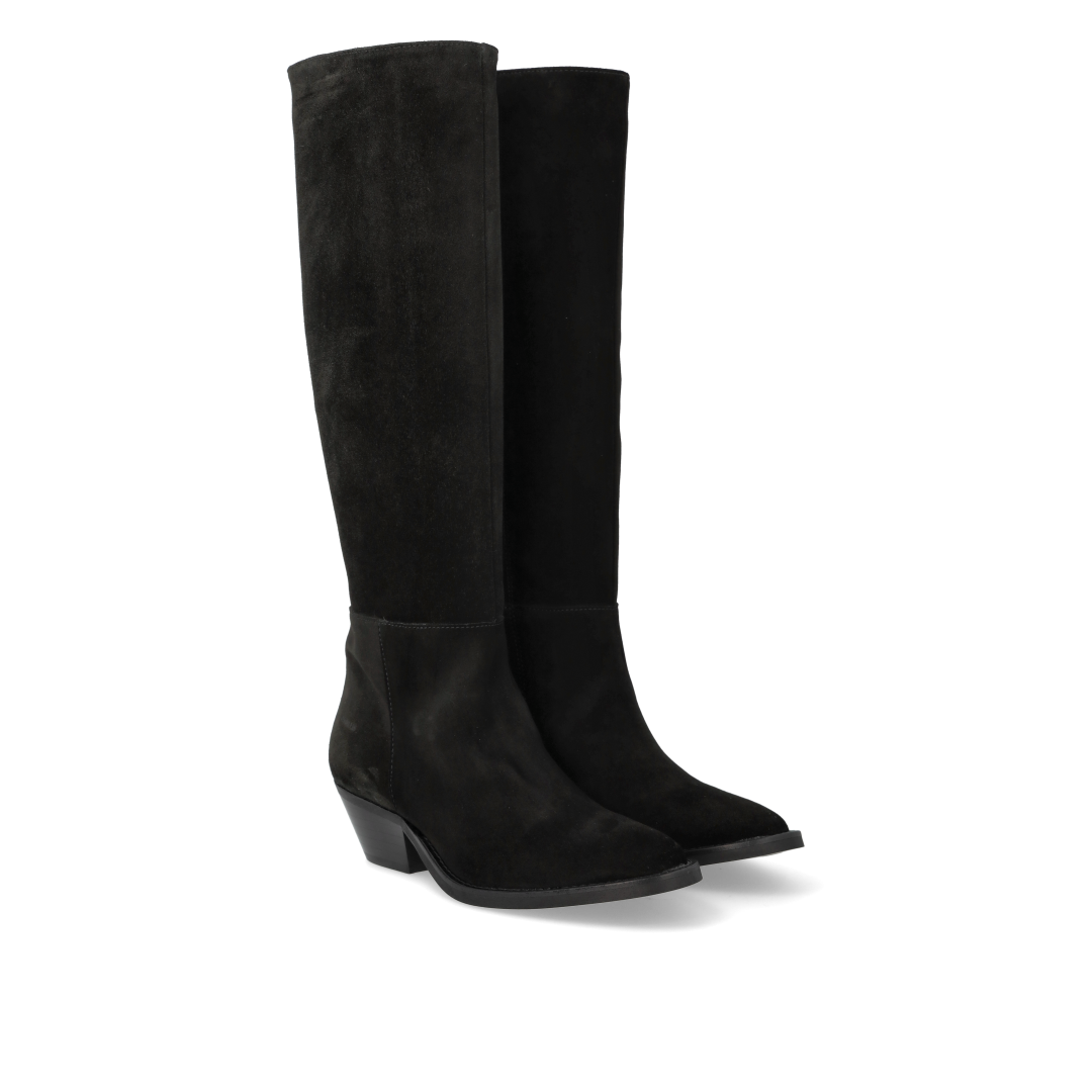 Long Shafted suede boot