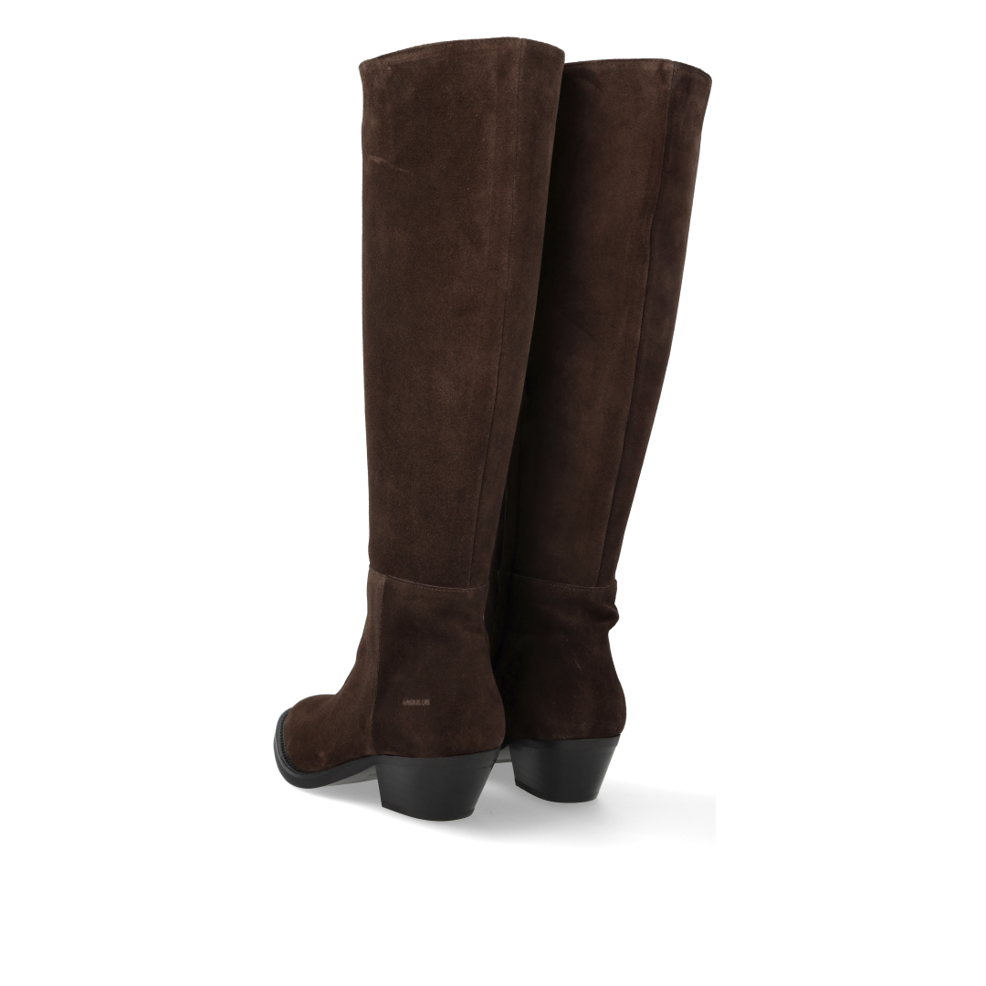 Long Shafted suede boot