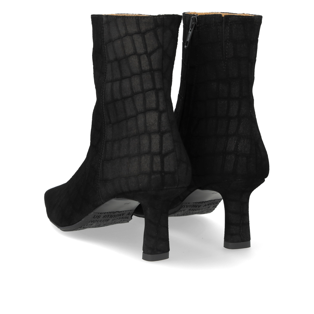 Sculptural Boot with Pointed Toe