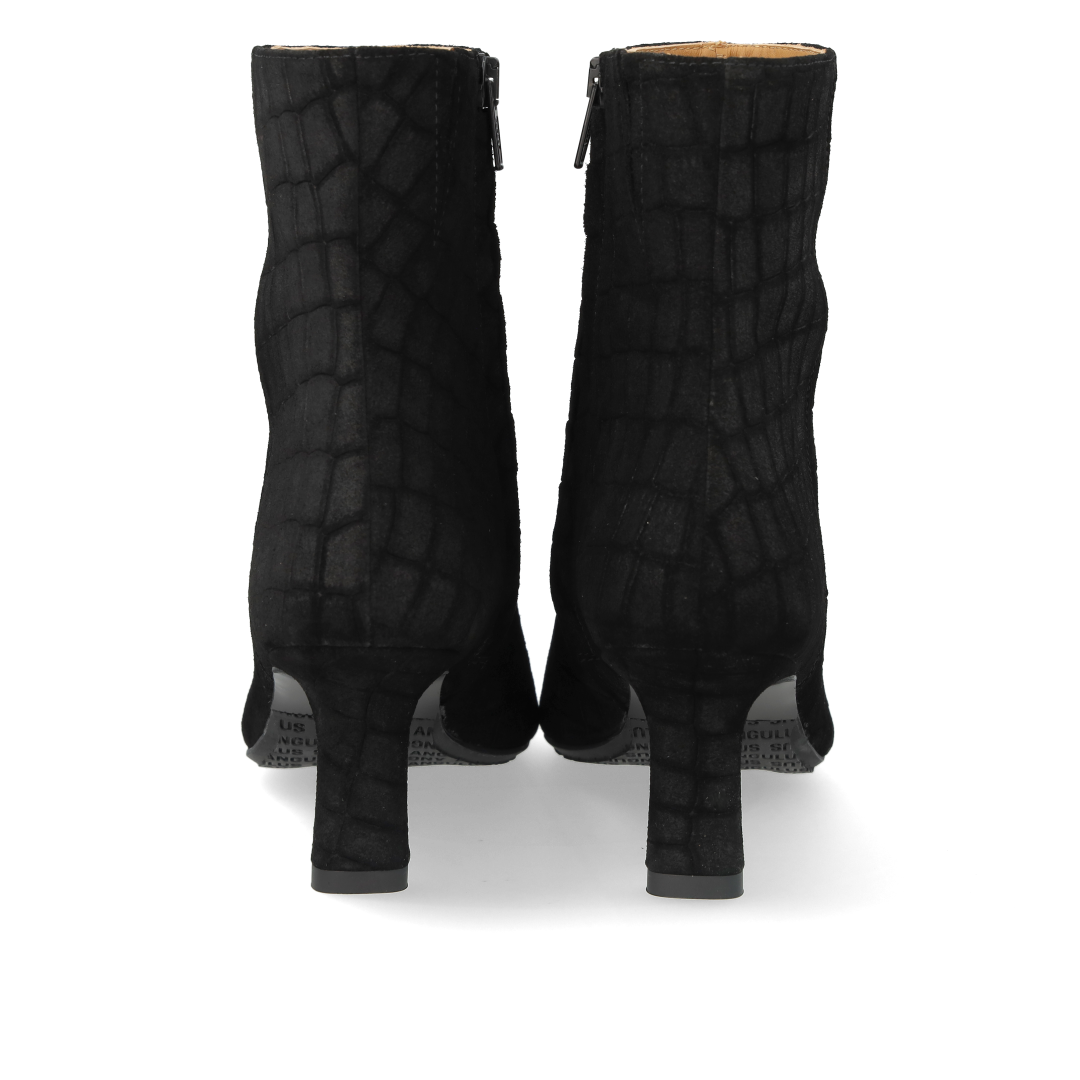 Sculptural Boot with Pointed Toe