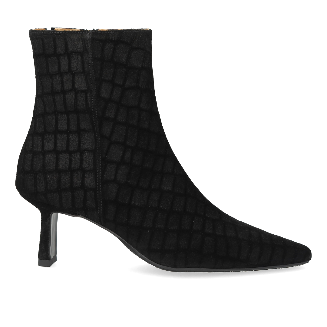 Sculptural Boot with Pointed Toe