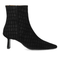 Sculptural Boot with Pointed Toe