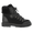 Colourblock boot with fur trim