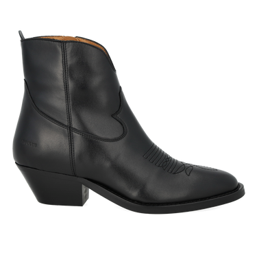 Cowboy boot with stitching details