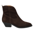 Cowboy boot with stitched detailing