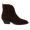 Cowboy boot with decorative stitching