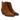 Cowboy boot with decorative stitching